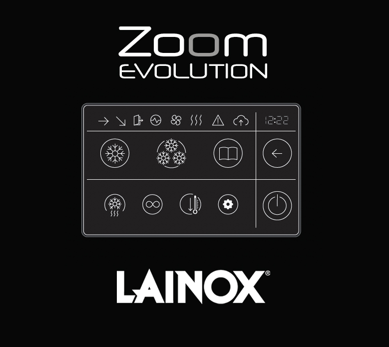 Šoker ZOOM EVOLUTION LAINOX | 11x 1/1 GN - 11x EN1 (600 x 400) | ZOE120SA-R290 STANDARD